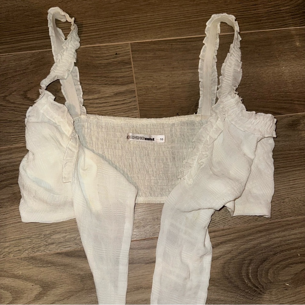 Princess Polly Tie Crop Top - Picture 3 of 5